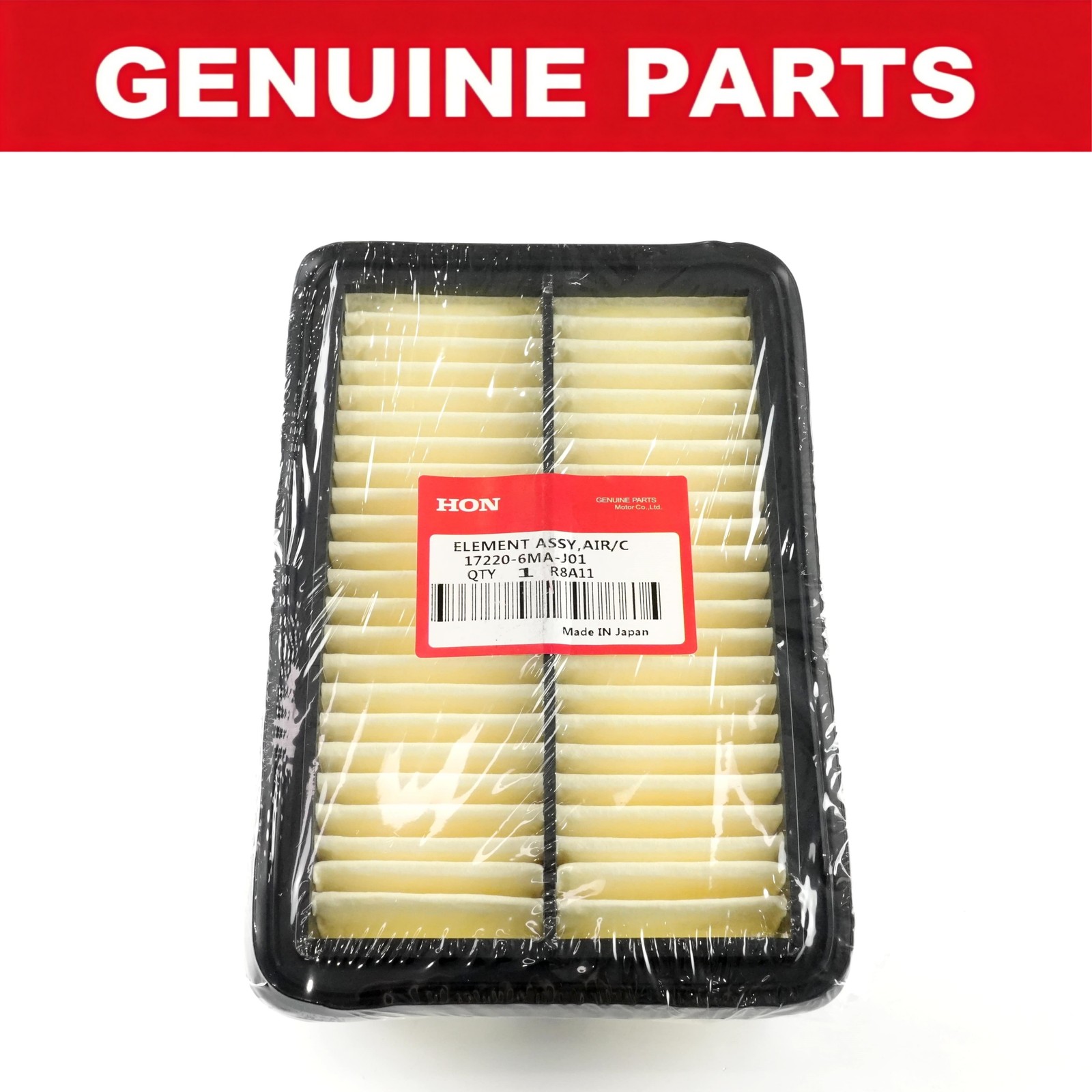 23-25 Honda Accod, C-RV Hybrid Engine Air Filter GENUINE OEM PART 17220-6MA-J01