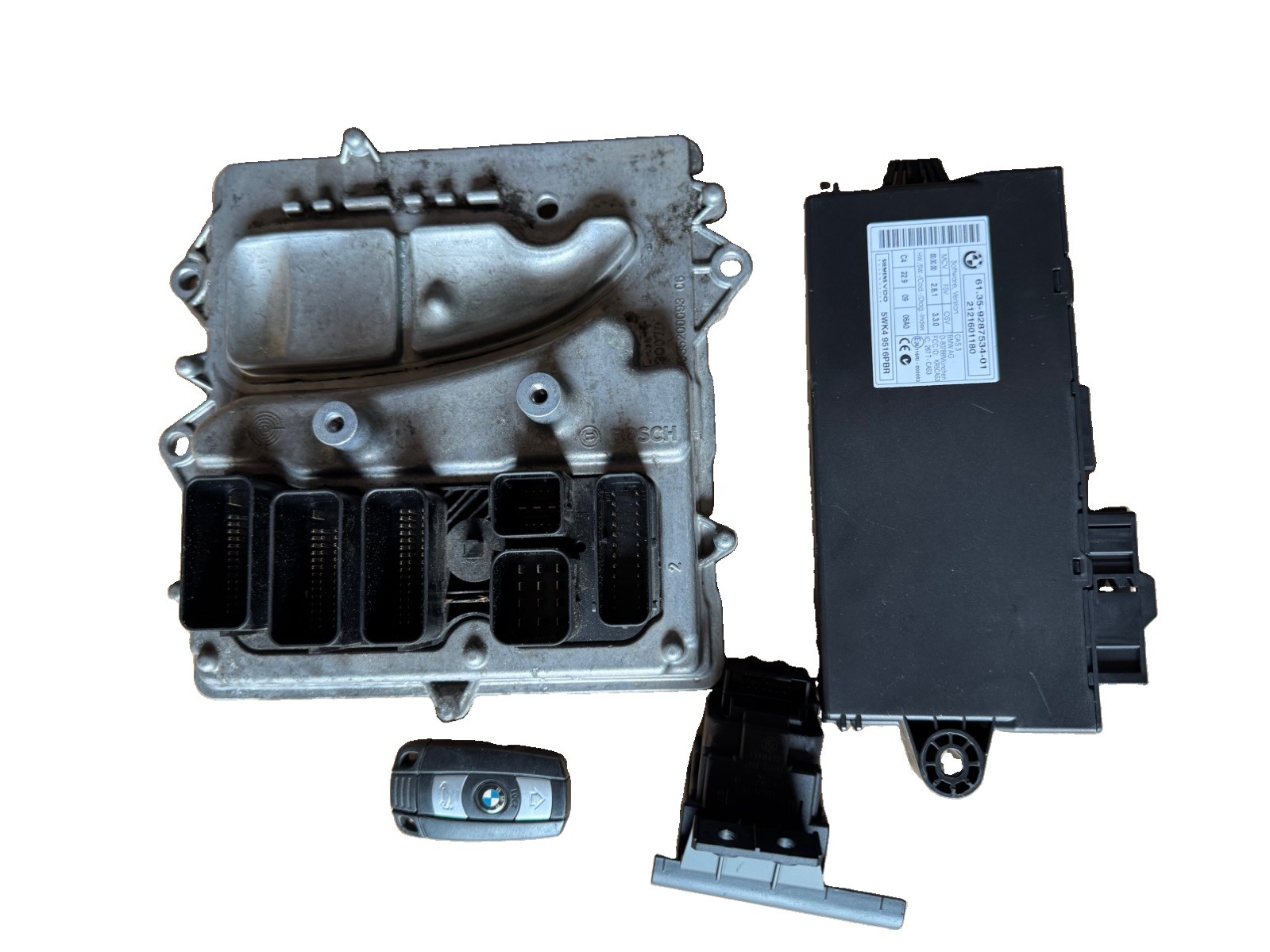 11-13 BMW 135i 335i X5 X6 (E70 E71 E90 E92 E82) 3.0L N55 ENGINE DME CAS3 KEY SET 11-13 BMW 135i 335i X5 X6 (E70 E71 E90 E92 E82) 3.0L N55 ENGINE DME CAS3 KEY SET