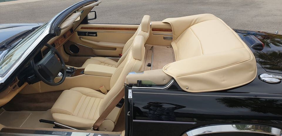 1989-1993 Jaguar XJS Boot Cover  with storage bag