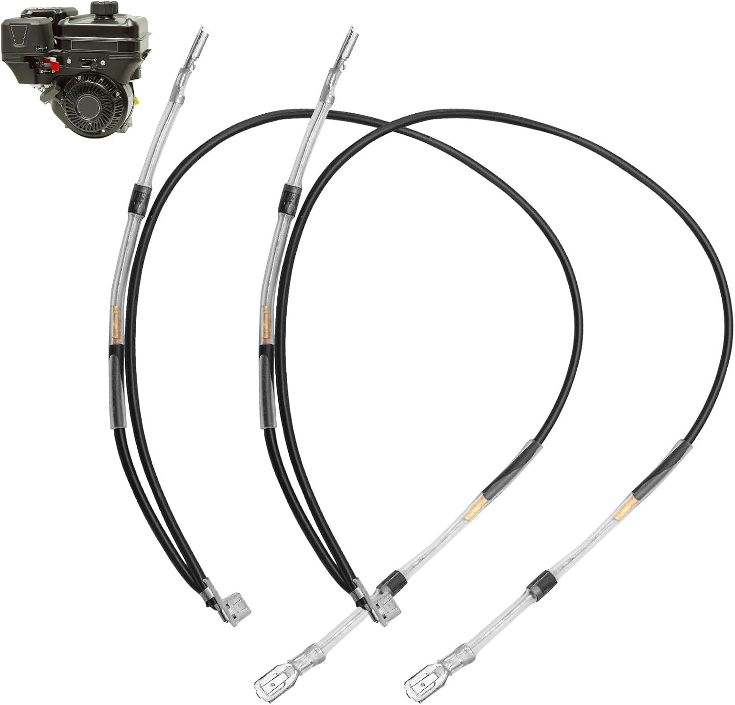 2Pcs Wire Assembly 692319 844547 Suit for BS V-twin Engine Ignition Wire C 2Pcs Wire Assembly 692319 844547 Suit for BS V-twin Engine Ignition Wire C