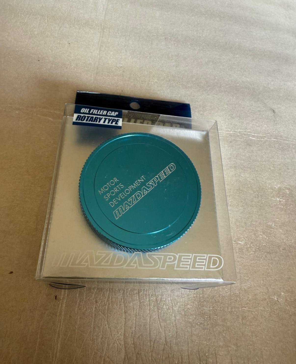 MAZDASPEED Oil Filler Cap New Old Stock RX7 FD3S FC3S rotarry MX5 Rare 13b