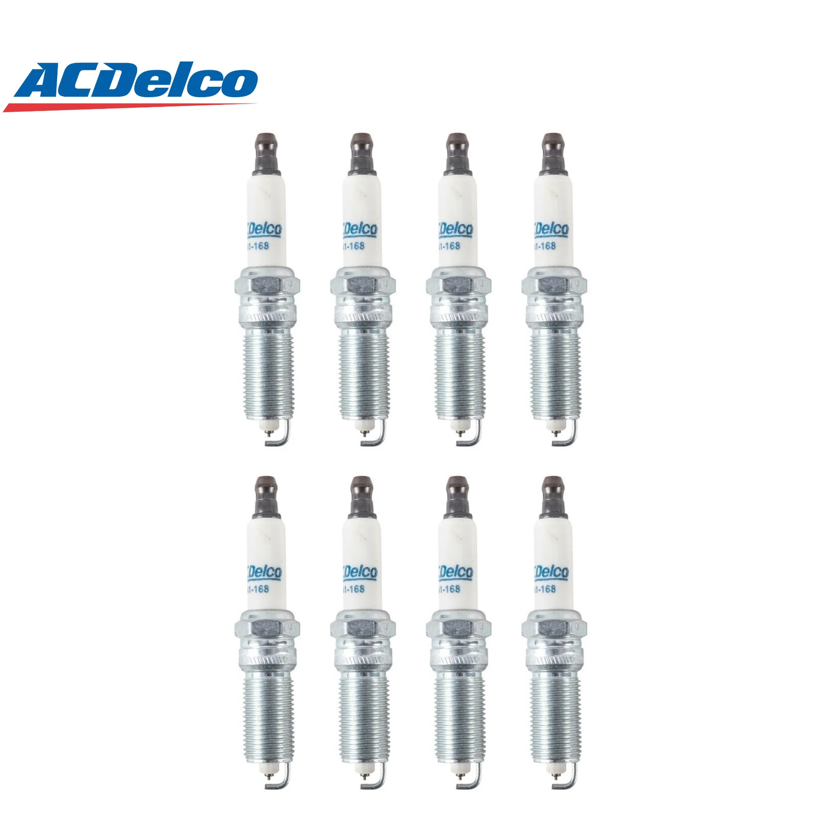 Set of 8 ACDelco 41-168 Spark Plug for Chevrolet, GMC, Cadillac