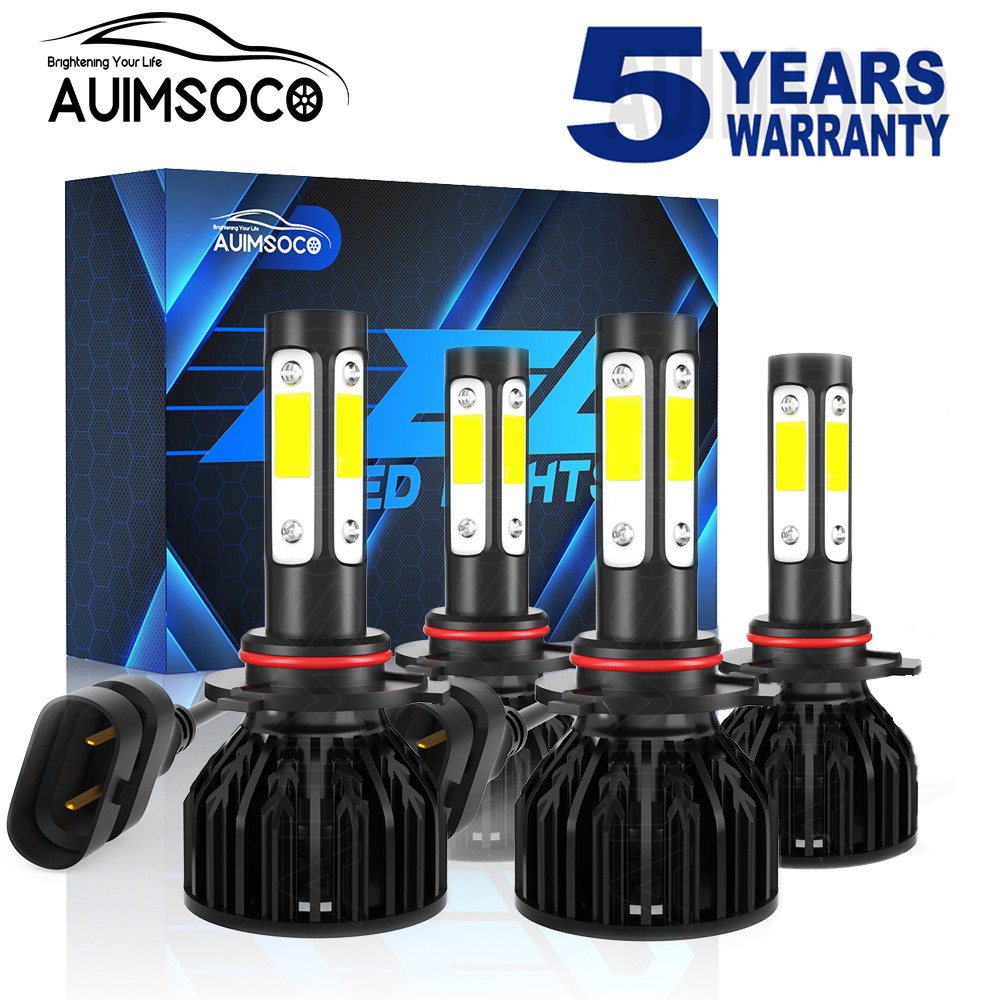 For Crane Carrier Drill Rig 2000-2013 Front LED Headlight Hi-Low Beam Bulbs Kit