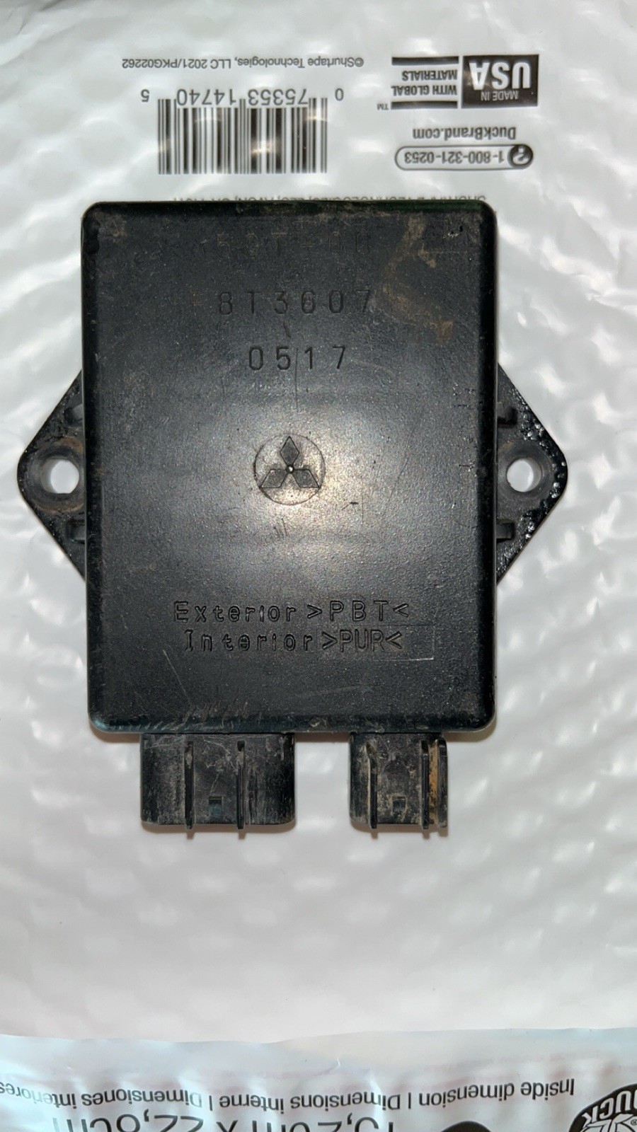 1998 98-01 Yamaha  Grizzly 600 YFM600 CDI ECU Ignition Box OEM 4WV-85540-00-00