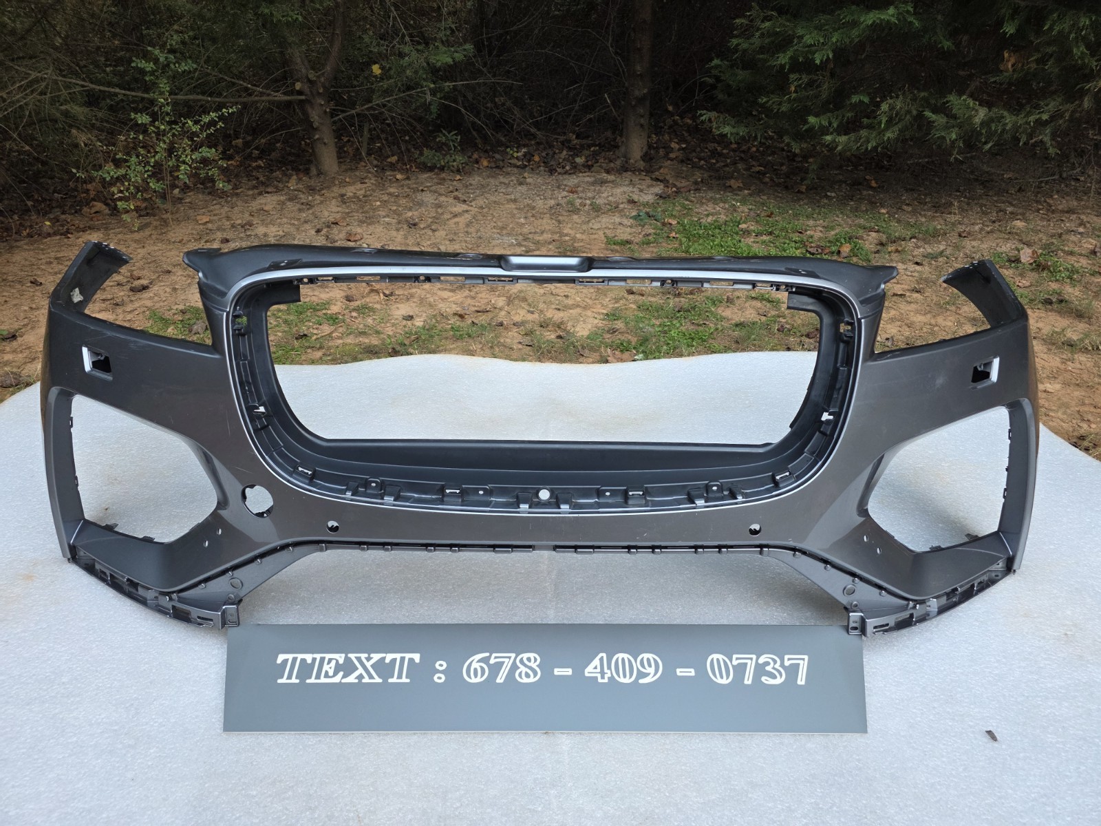 2021-2023 JAGUAR F-PACE FRONT BUMPER COVER PANEL OEM MK83-17F003-AA NO SHIPPING.