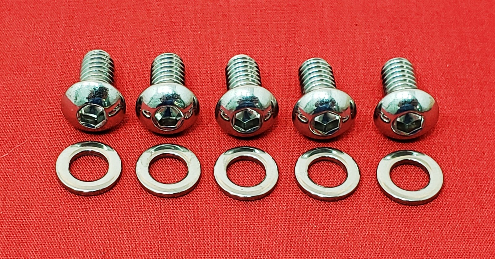 2000 & UP HARLEY SOFTAIL PRIMARY DERBY COVER STAINLESS STEEL BUTTONHEAD BOLT KIT