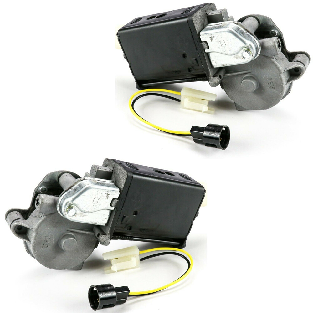1968-1982 Corvette Power Window Motors Left + Right PAIR Includes Gear C3 NEW
