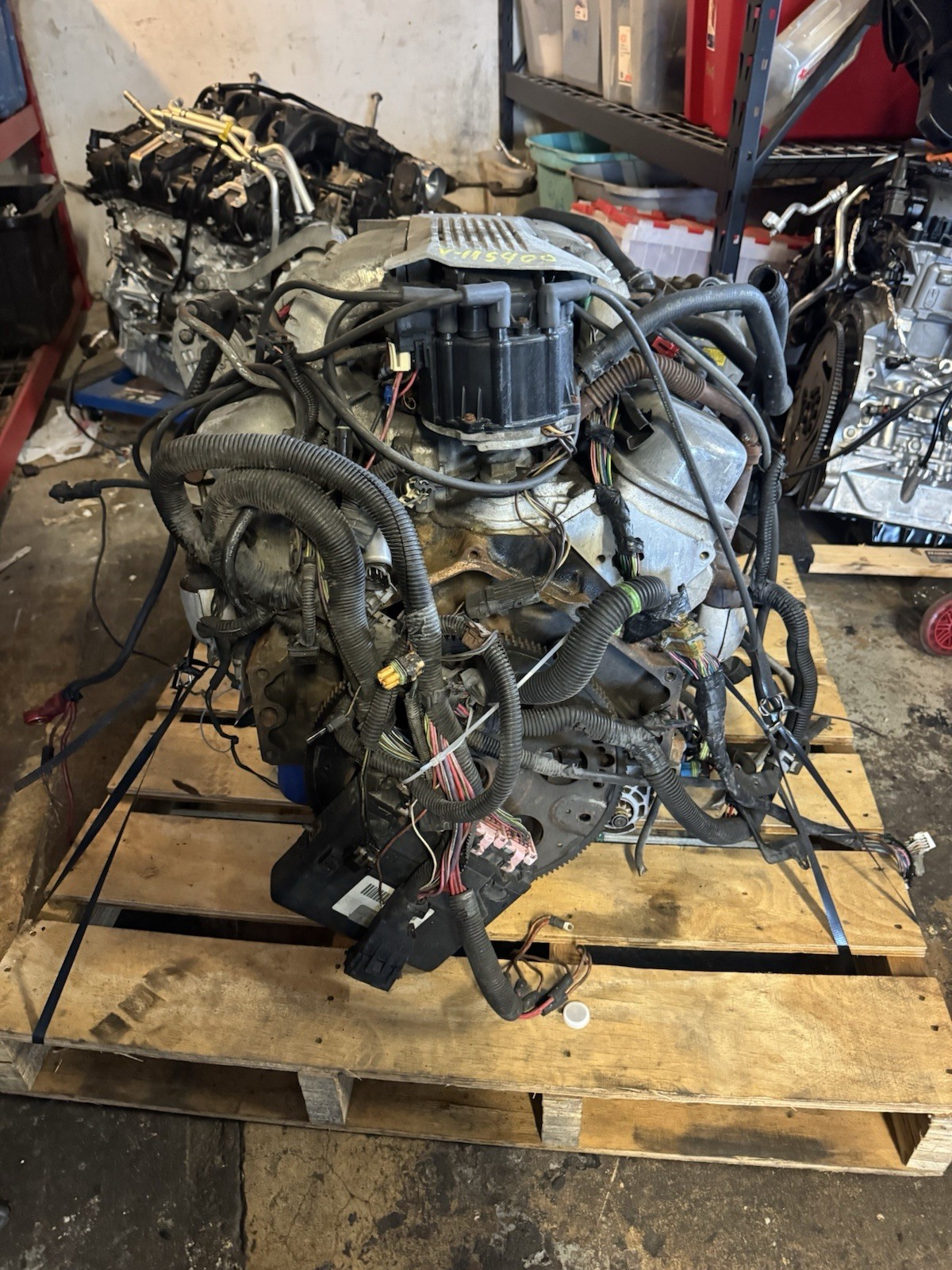 1986-1991 Chevy Corvette 5.7L L98 Engine Assembly With ECU Runs Good 85K Miles 1986-1991 Chevy Corvette 5.7L L98 Engine Assembly With ECU Runs Good 85K Miles