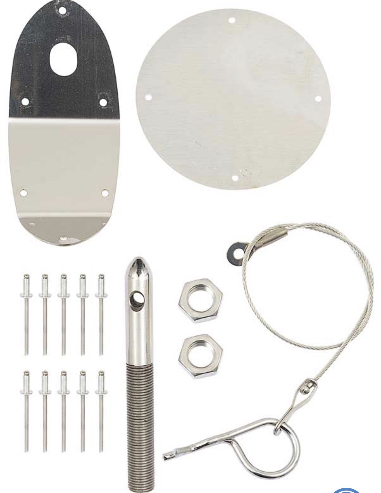 1965 1966 Shelby Mustang Fastback R-MODEL Competition Trunk Latch Kit