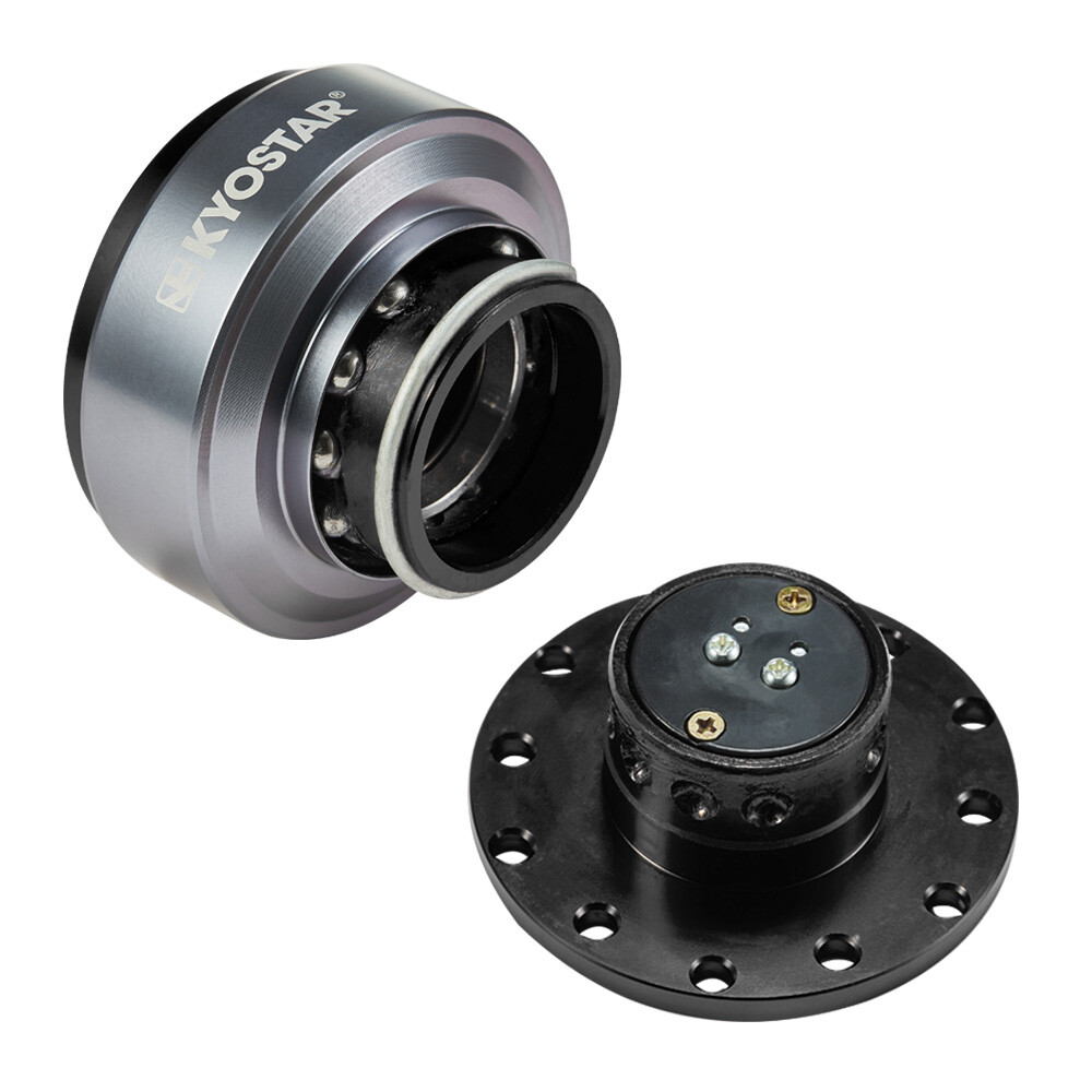 Universal Black Steering Wheel Quick Release Hub Adapter Snap Off Boss Kits New