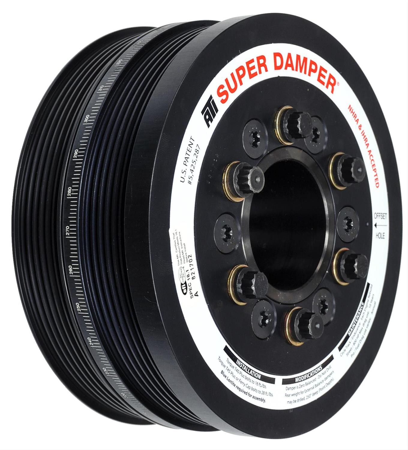 ATI Super Damper 2011-Up Ford 5.0L Coyote (with A/C)