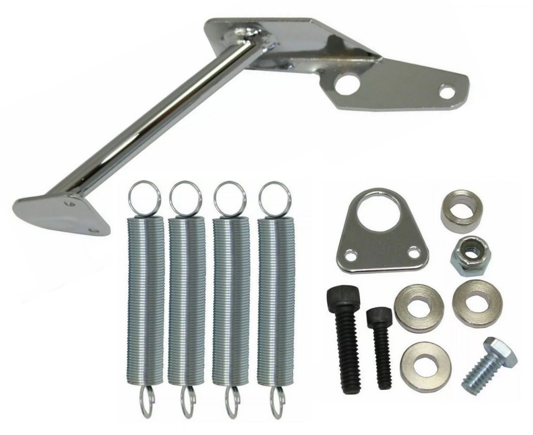Throttle Return Spring & Bracket  Kit fits Holley 4150 4160 Carbs SB BB Chevy
