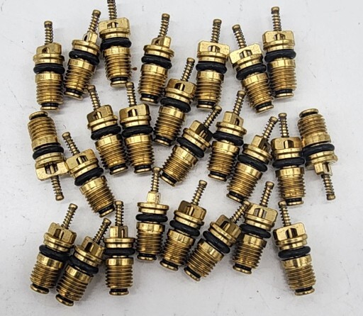 Automotive Authentic Schrader Valve Cores 10 M 6 JRA High Flow 134 a Pack Of 25