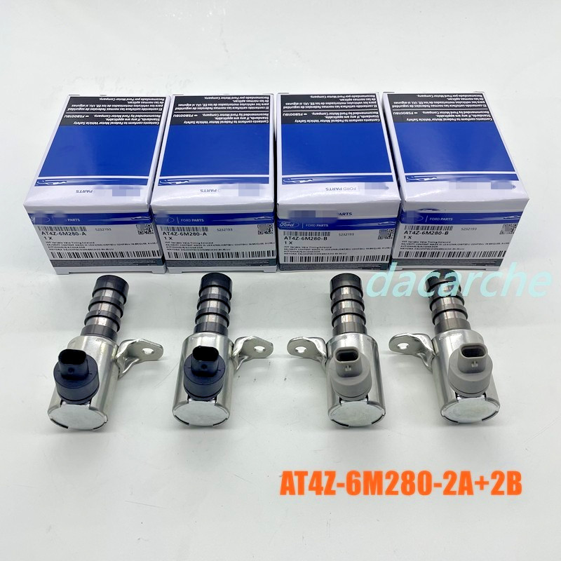 4X VVT Variable Valve Timing Solenoid For Lincoln MKZ 11-17 Ford F-150 3.5L 3.7L