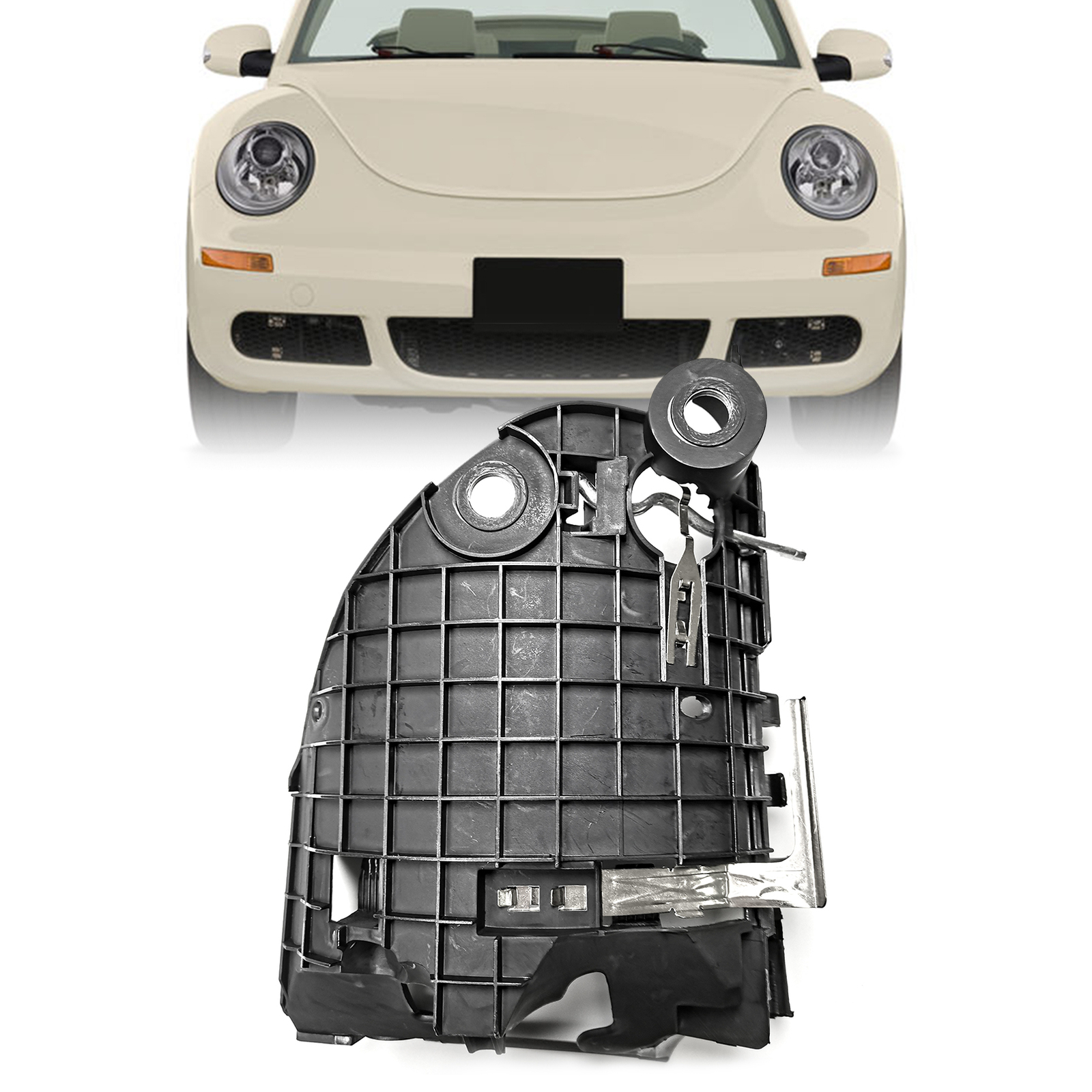 For 2006-2010 VW Beetle Headlight Mounting Housing Bracket Right Passenger Side For 2006-2010 VW Beetle Headlight Mounting Housing Bracket Right Passenger Side