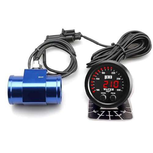 Universal 52mm Water Temperature Gauge with Alarm and 1/8 Npt Sensor Car Digi... Universal 52mm Water Temperature Gauge with Alarm and 1/8 Npt Sensor Car Digi...