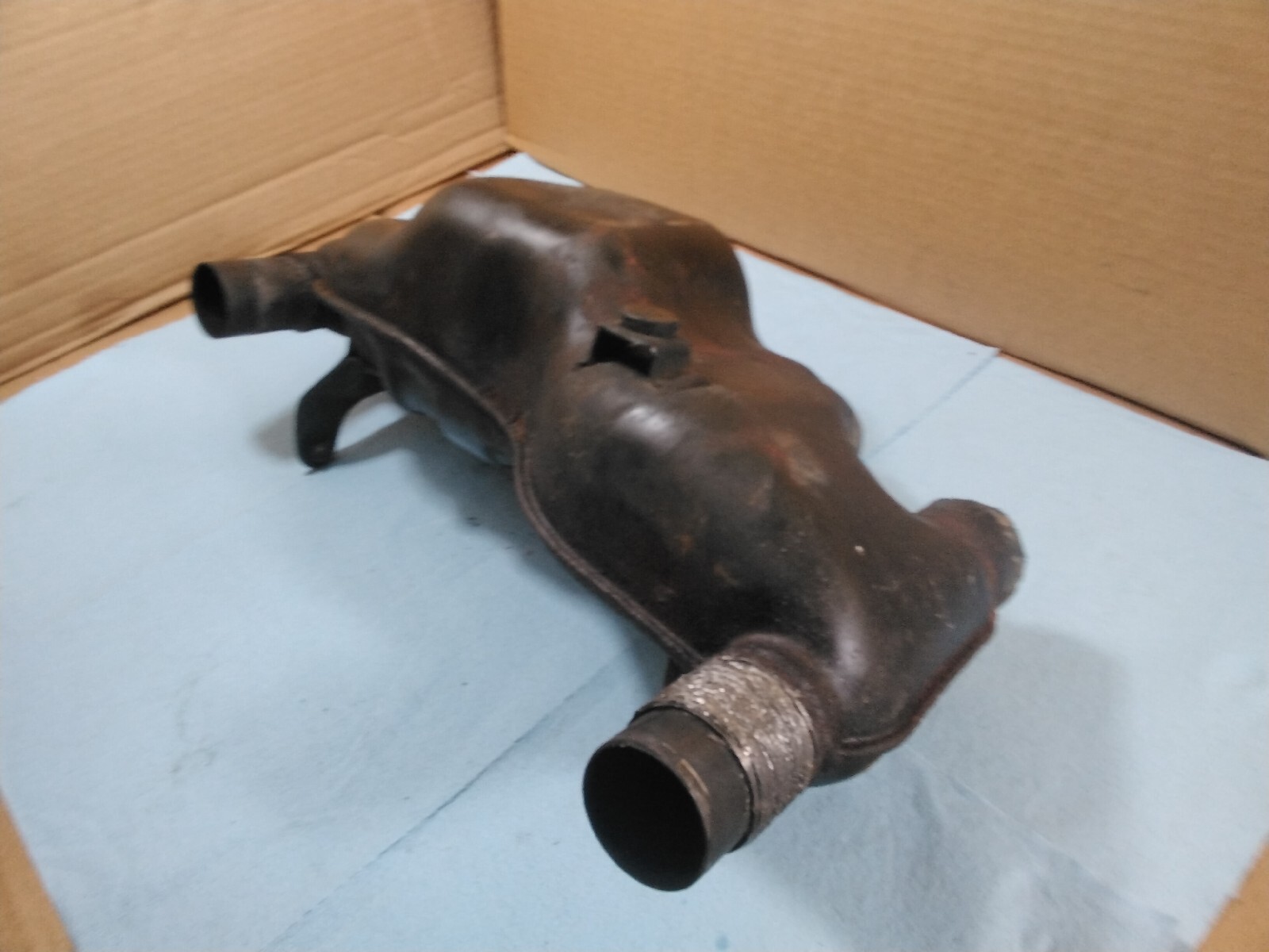 1985-2006 Kawasaki Vulcan 750 700 Exhaust Collector Muffler Chamber VN750