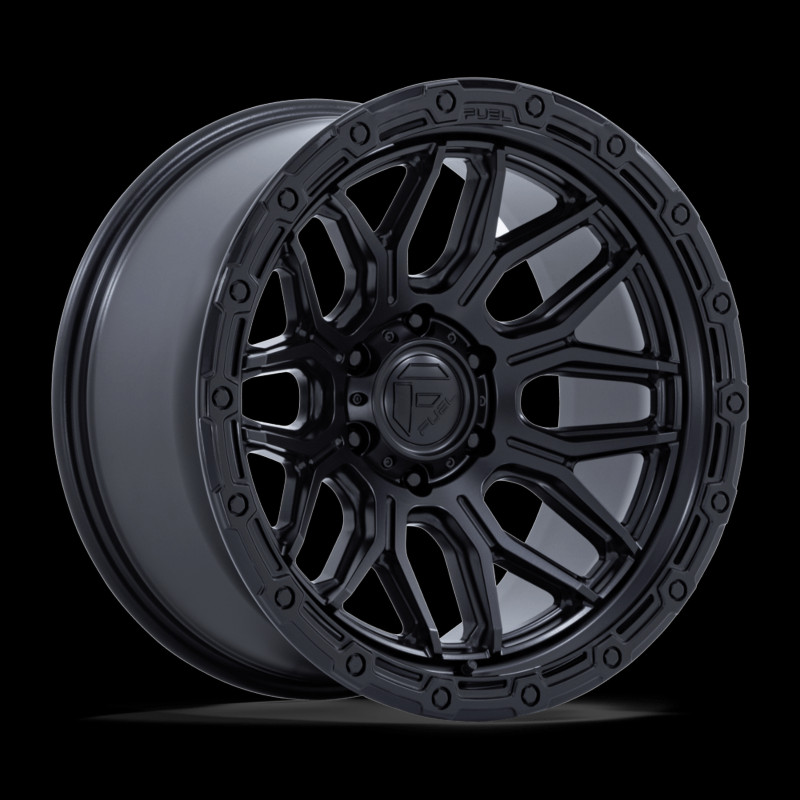1 20x10 Fuel Offroad Surge FC881 Wheel Rim Black  -18mm 8x180 Lug Chevy GMC