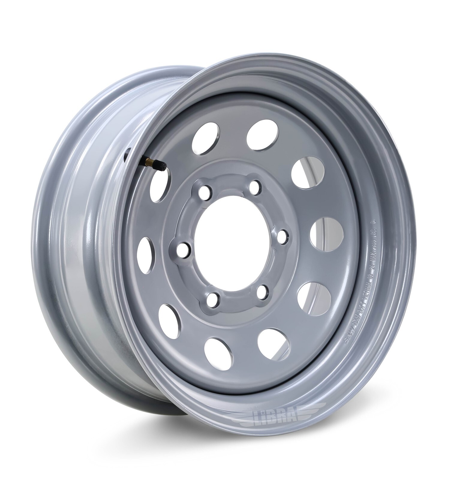LIBRA 15 x 6 Trailer Wheel 6 Lug on 5.5\