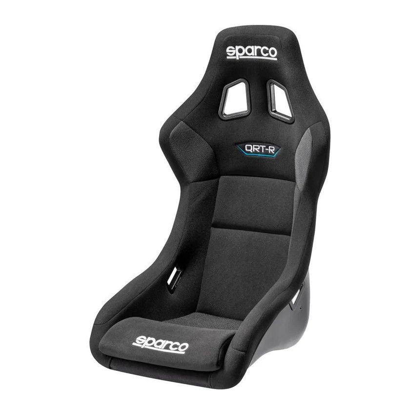 Sparco QRT-R Racing Seat Black FIA Fiberglass Ultralight 008012RNR