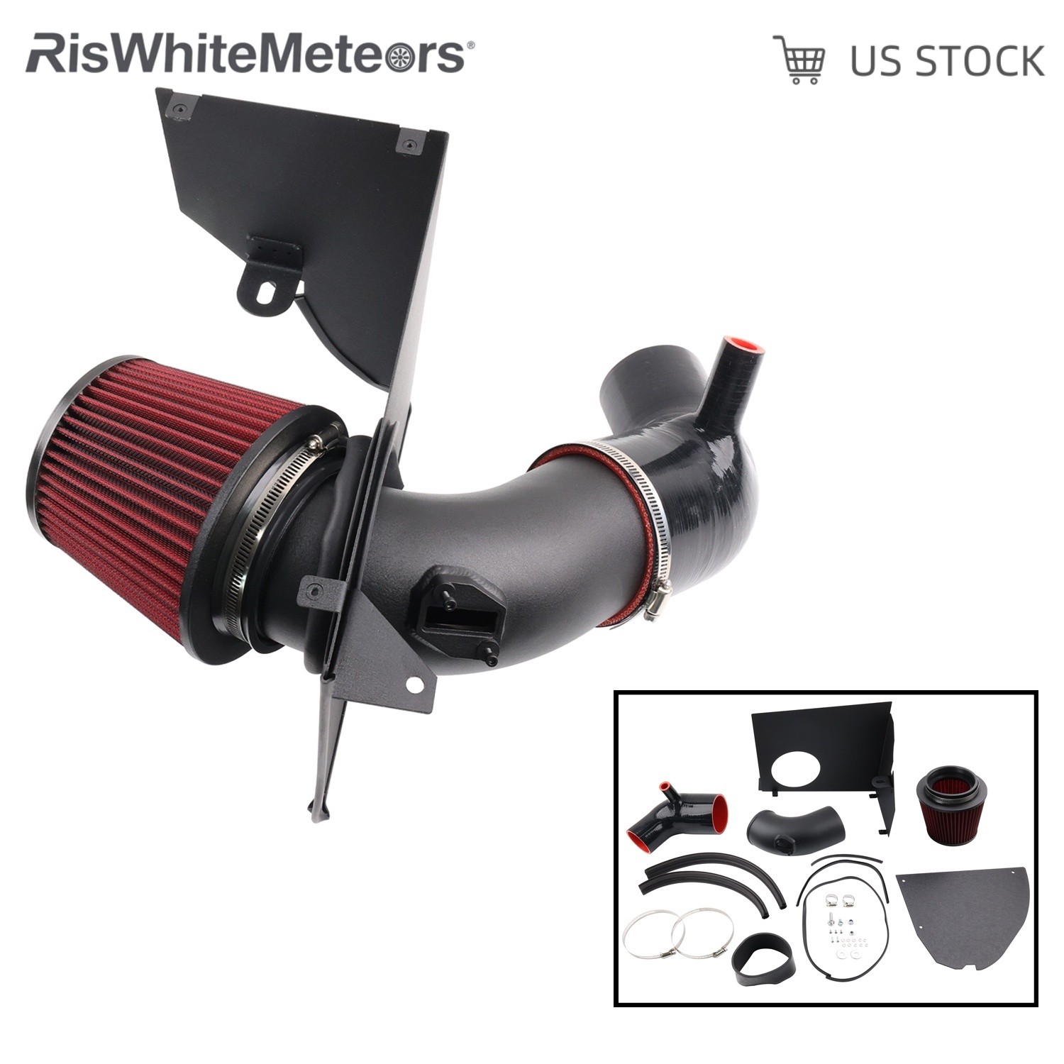 Cold Air Intake Turbo Inlet Kit For 20+ BMW B58 3.0T G20 G21 G22 G23 M340i/M440i