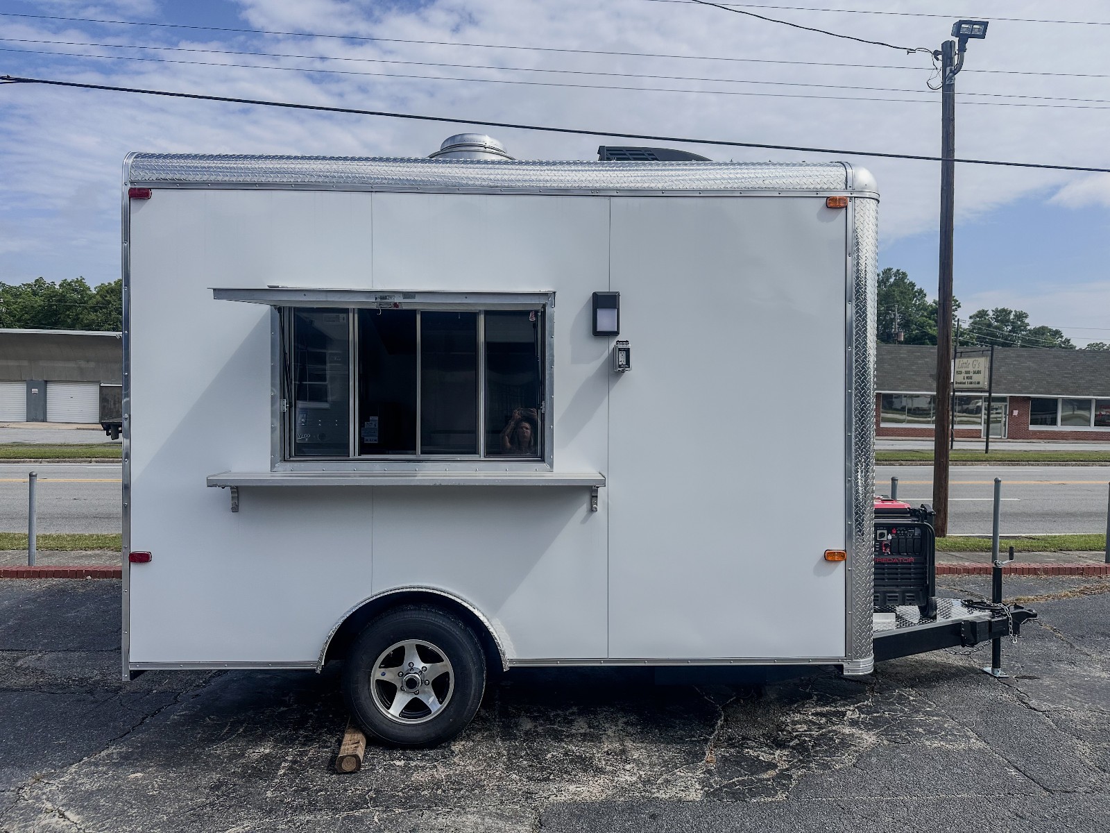 Food Truck Concession Serving Window 40x74