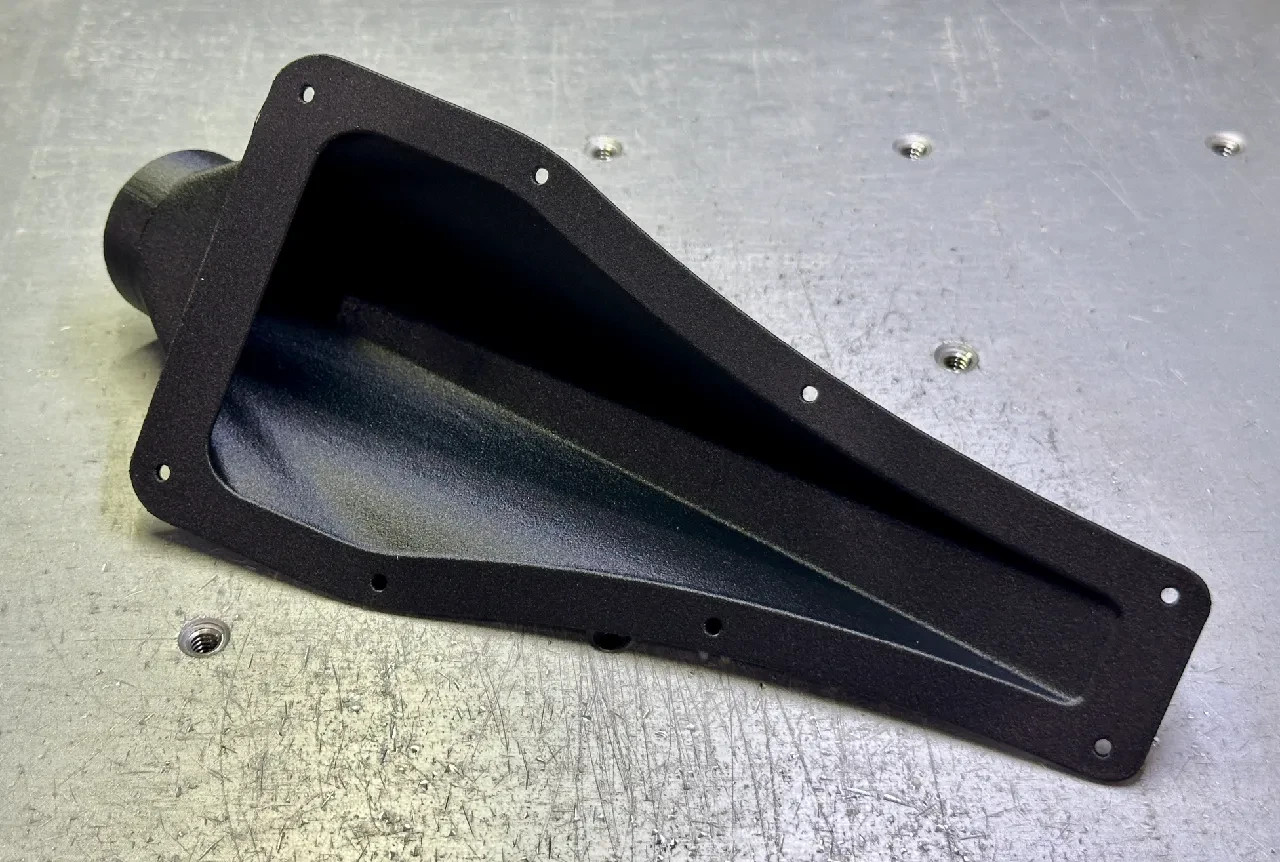 NACA Duct 1.5in Outlet Race Car Helmet Air Cooling Vent Nylon Carbon Fiber NACA Duct 1.5in Outlet Race Car Helmet Air Cooling Vent Nylon Carbon Fiber