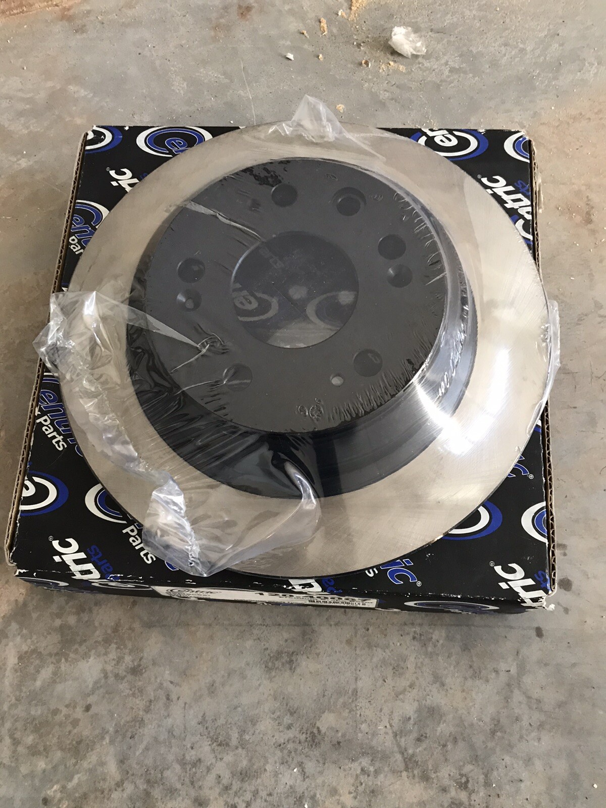 one pair (2 rotor discs) of Centric Centric 120.40067 Premium Brake Rotor 120.4