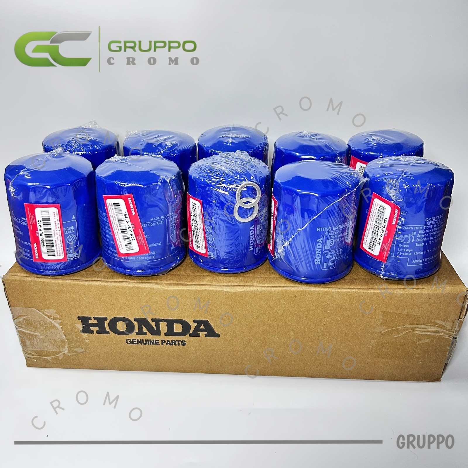 OEM 10 PACK Honda Acura FOR Engine Oil Filter 15400-PLM-A02 (with washers)