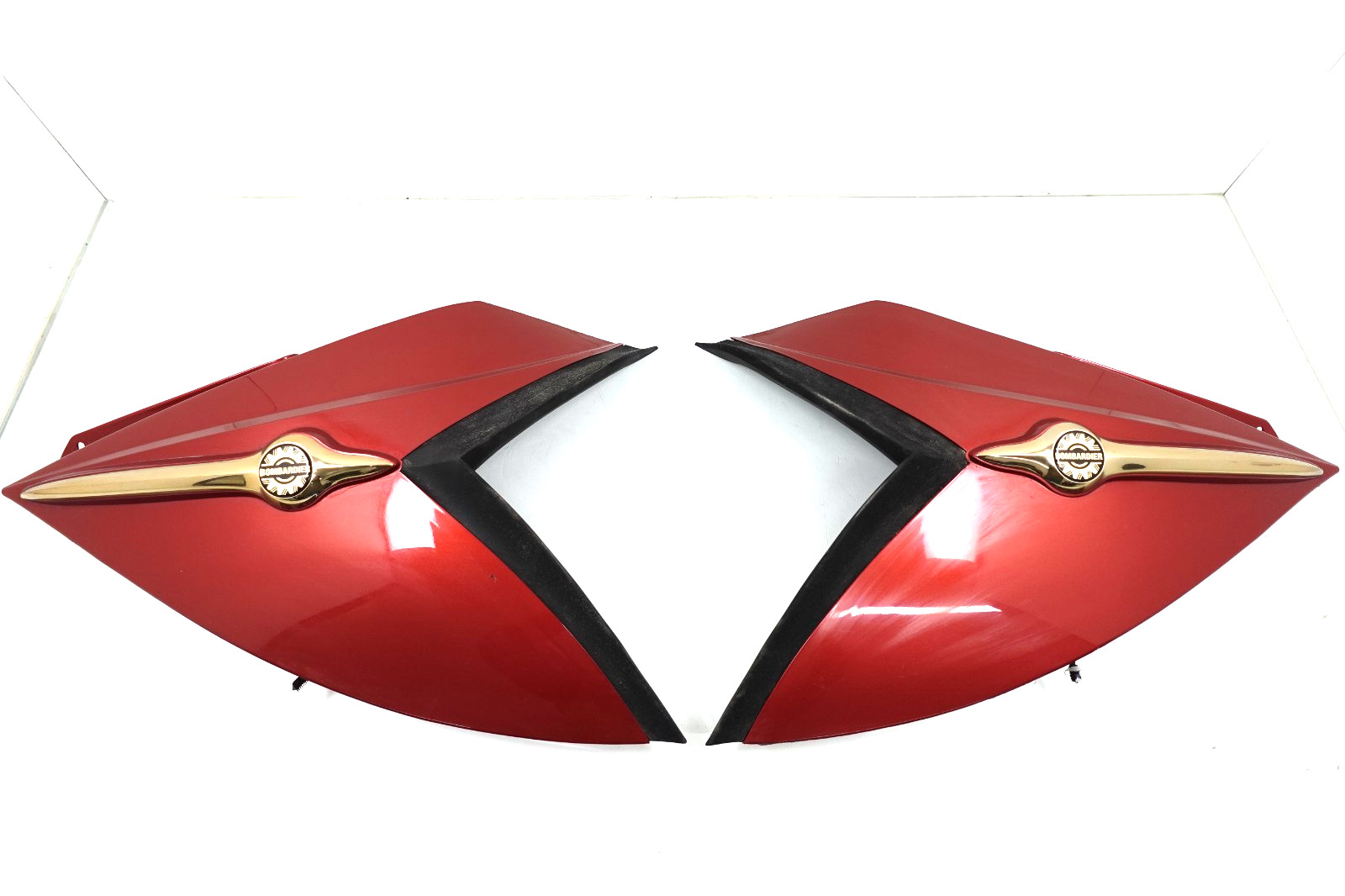 2002 Sea-Doo GTX 4-TEC Limited 155 OEM Splash Guard Set (Autumn Red / Gold)