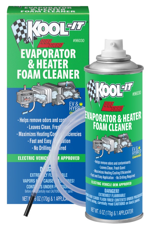 Lubegard KOOL-IT Evaporator & Heater Foam Cleaner 6 Oz 96030