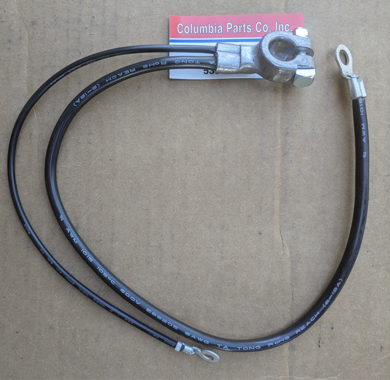 1970-74 Cuda Challenger 383 440 Negative Battery Cable 1971-74 B-body