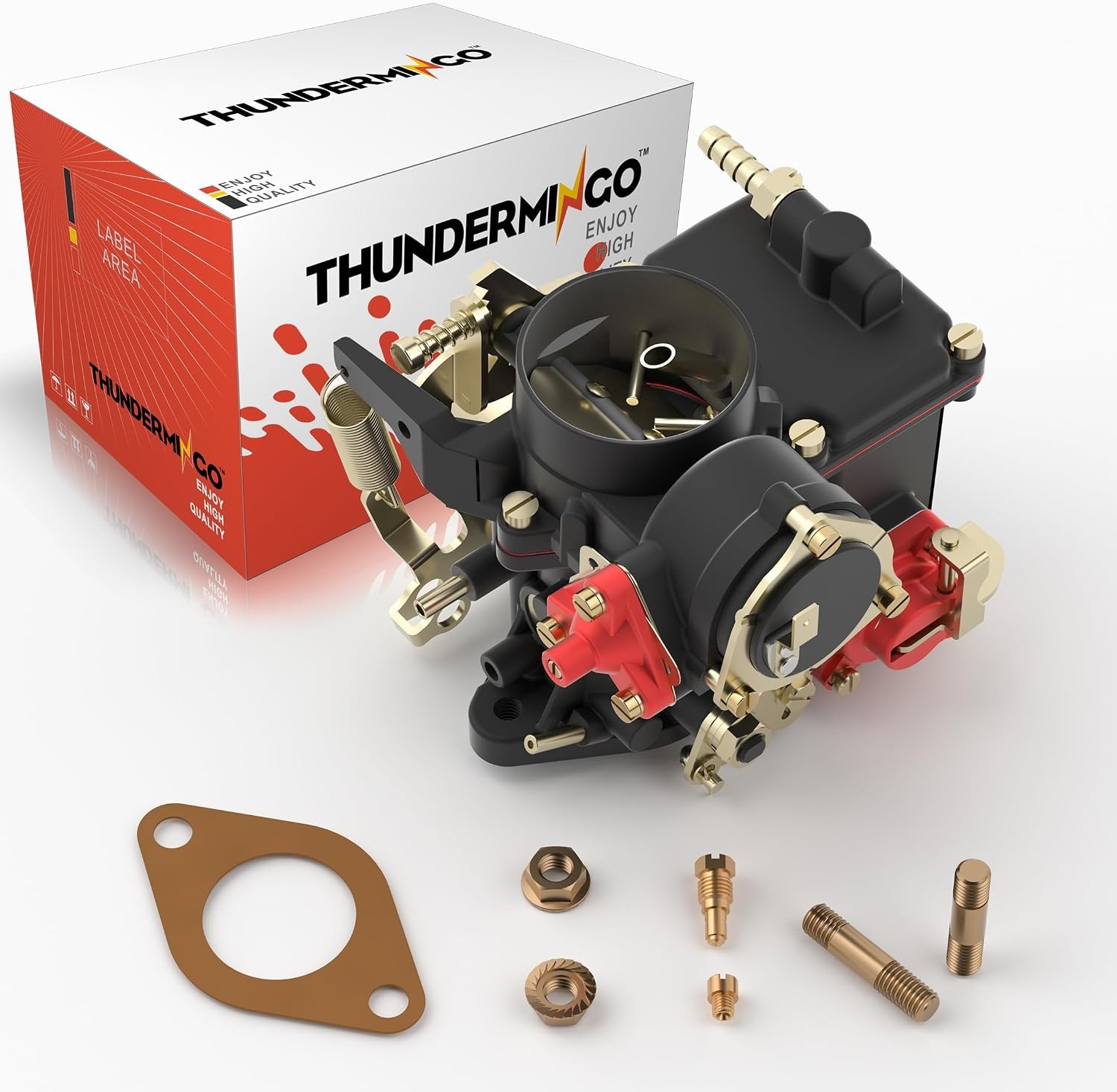 34 Pict 3 Carburetor #113129031K for 1971-1979 VW Beetles Dual Port 1600cc