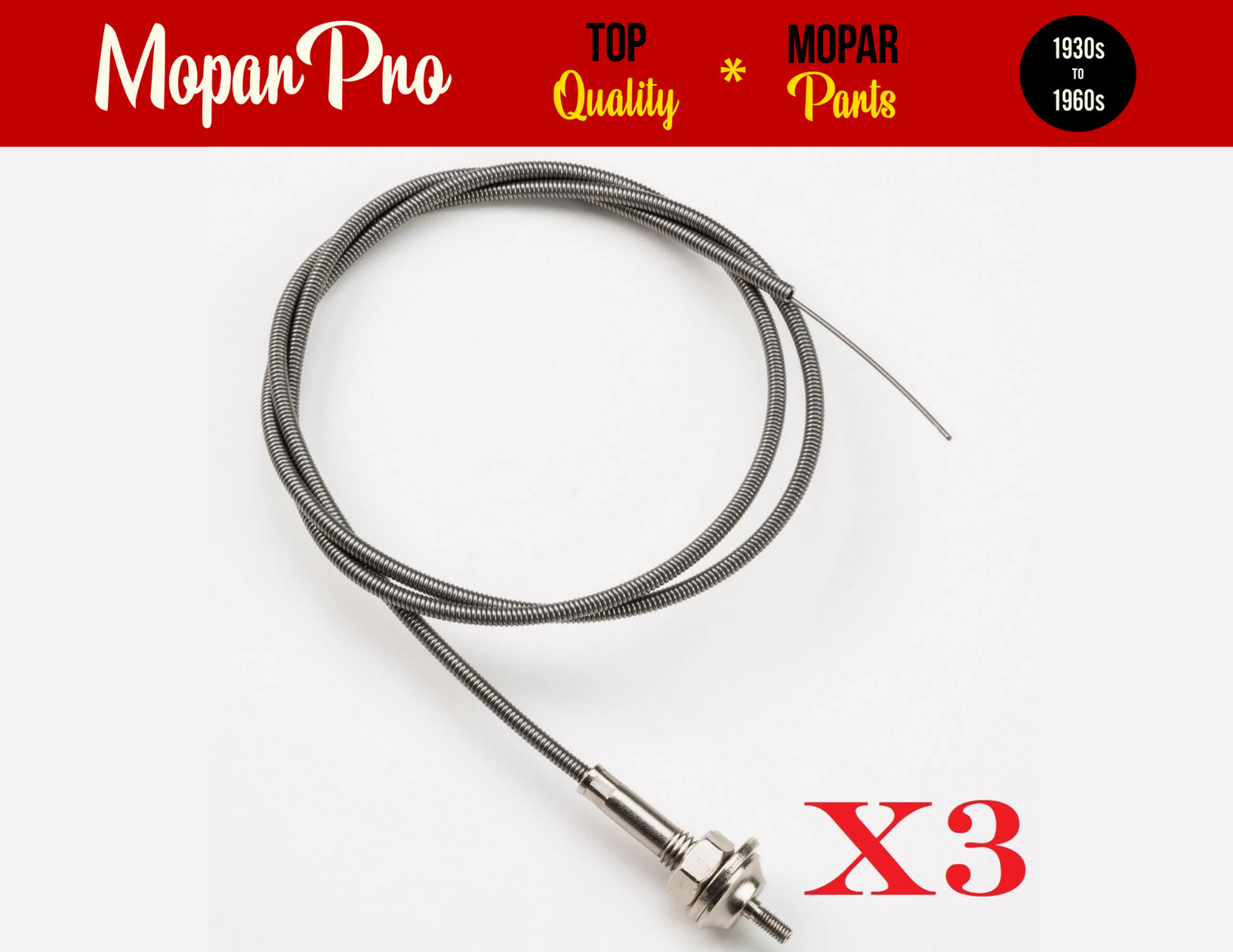 1955-1960 CHRYSLER NEW DASH CONTROL CABLES