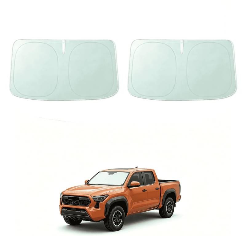 WOLFBOX Windshield Shade Universal Fit for Ford/BMW/CHEVROLET Trucks ON SALE