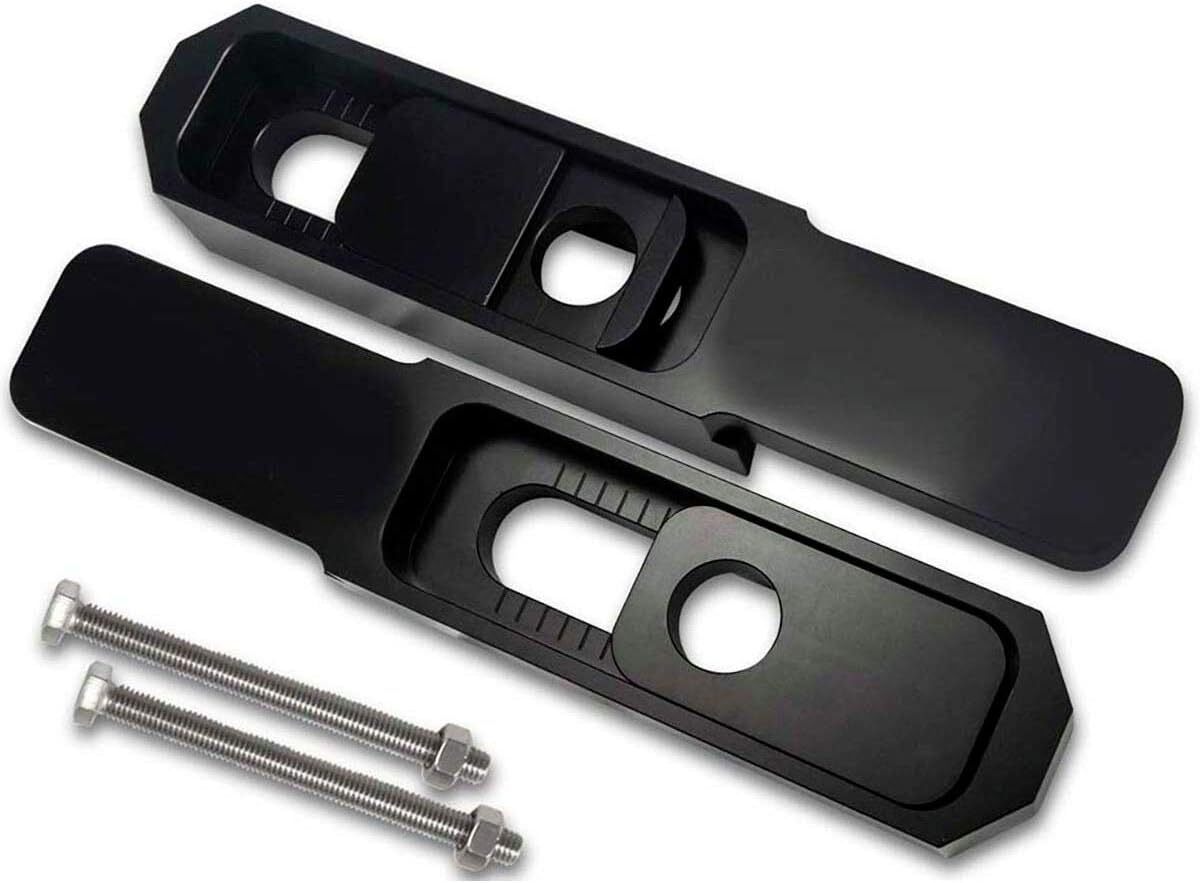 Black Swingarm Extension 2009 - 2024 Yamaha R1 CNC BILLET ALUMINUM Brand NEW USA