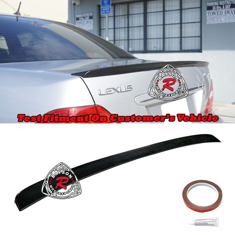 Fits 2001-2006 Lexus LS430 B-Style Rear Trunk Spoiler Wing (Urethane)