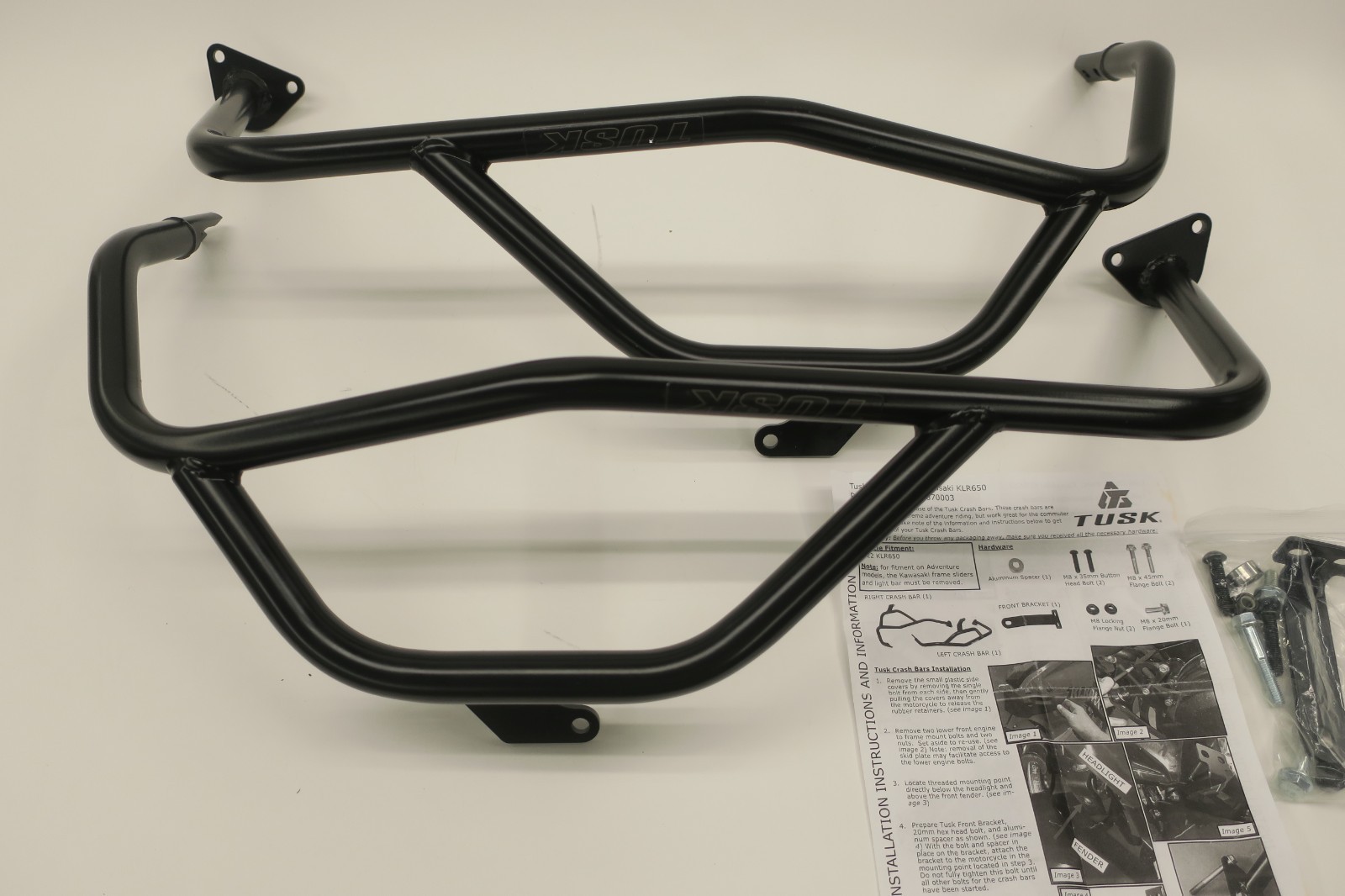 Tusk Crash Bars - Engine Guards, KAWASAKI KLR 650. 2022/2026