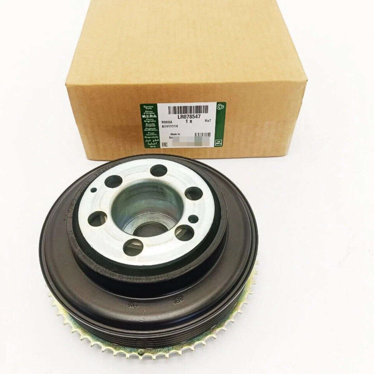 Harmonic Balancer LR078547 NEW For 2012-2019 Land Rover Range Rover Evoque 2.0L