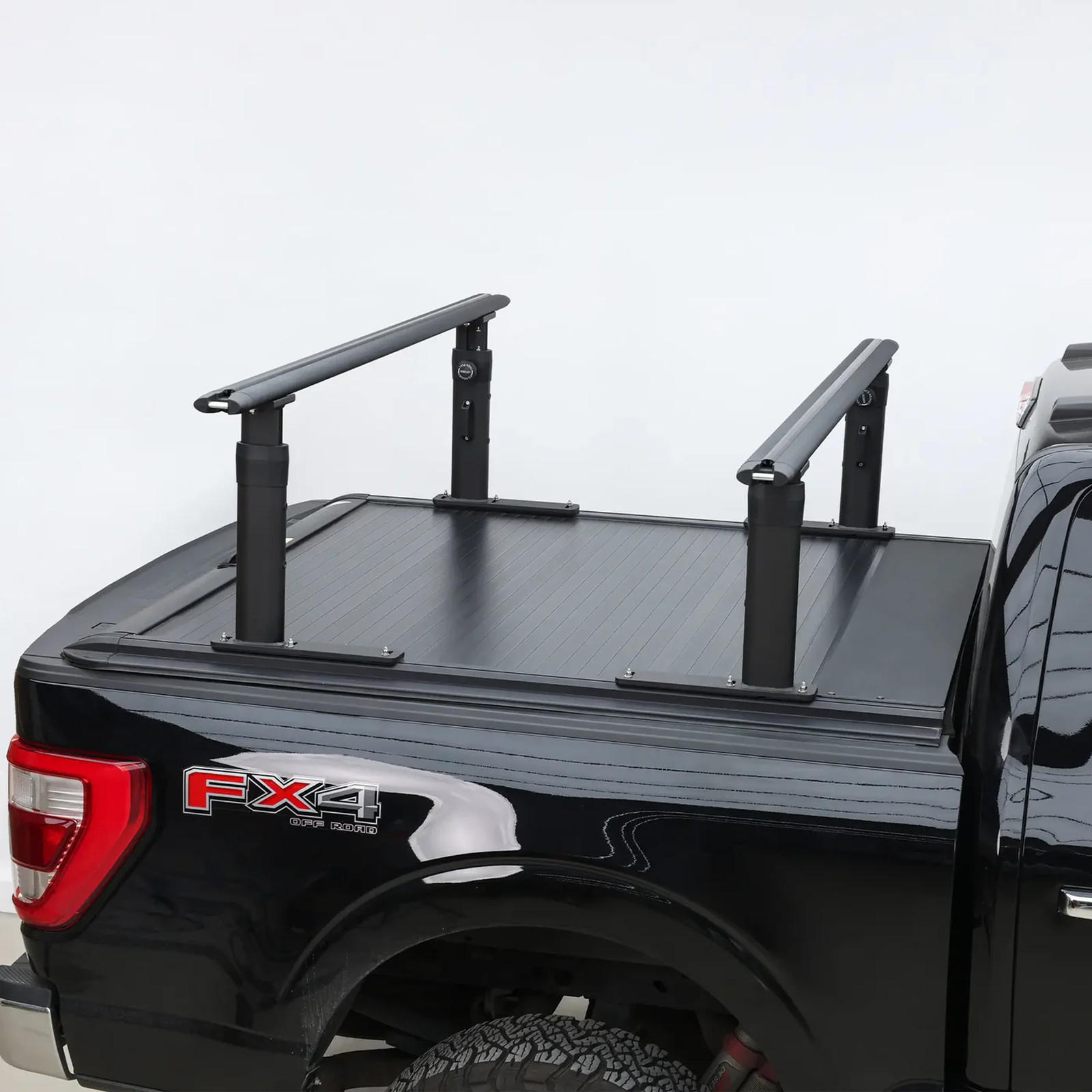 No-Drill Tonneau Truck Bed Rack Base For F150 F-Series Ram Silverado Sierra