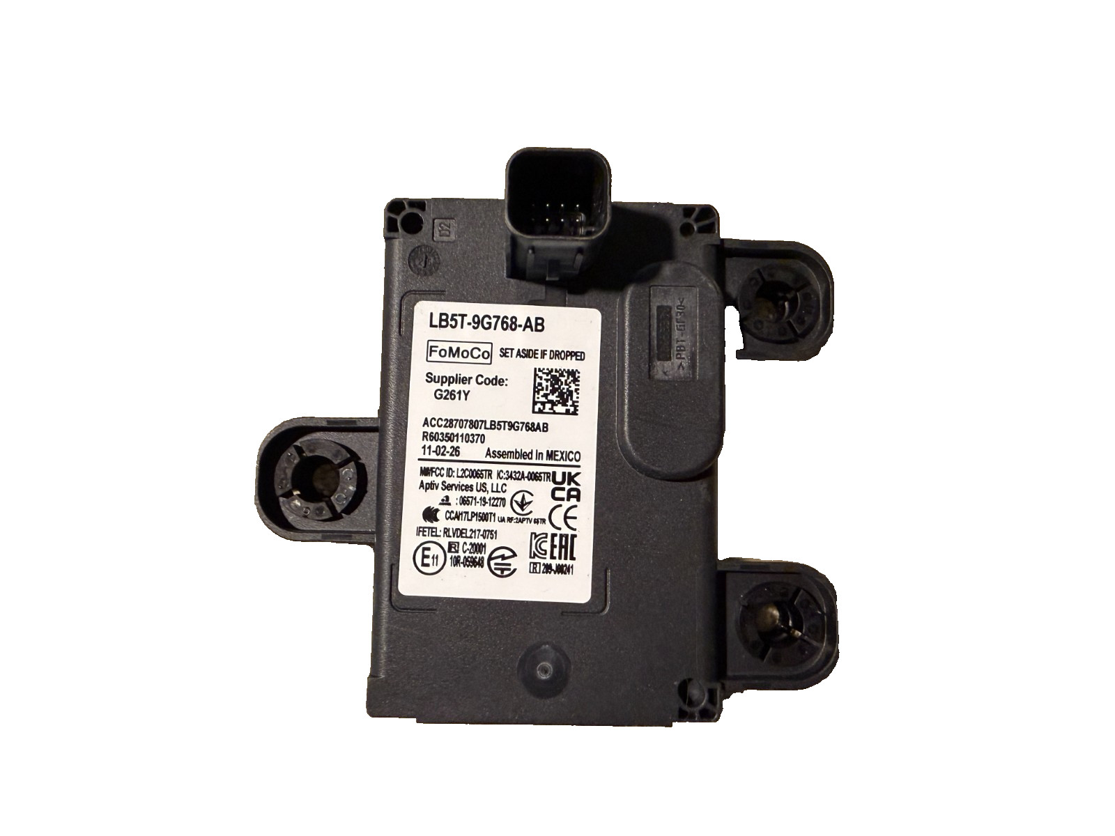 2020-2023 FORD EXPLORER CRUISE CONTROL DISTANCE SENSOR OEM LB5T-9G768-AB 2020-2023 FORD EXPLORER CRUISE CONTROL DISTANCE SENSOR OEM LB5T-9G768-AB