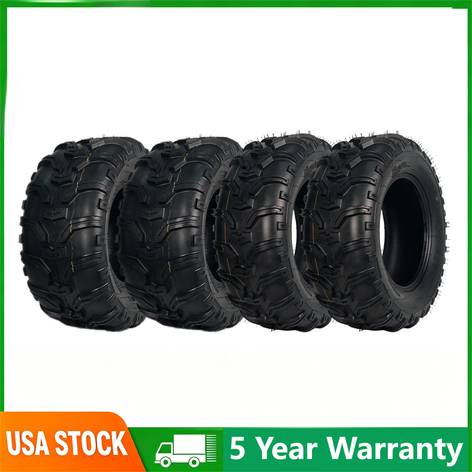 Set 4 24x8-12 24x10-11 4PR ATV UTV Tires 24x8x12 24x10x11 All Terrain Heavy Duty