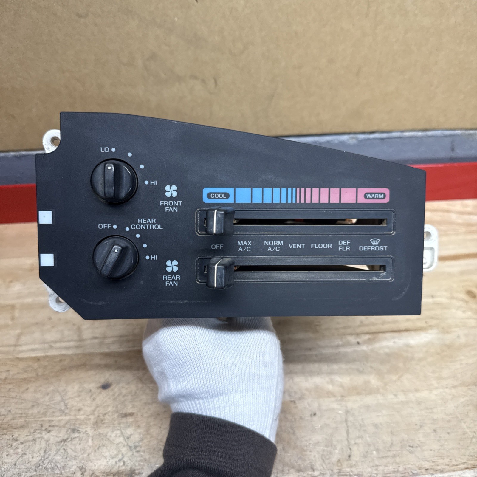 1993-1996 Ford E150 E250 Econoline Van A/C Heater Climate Control OEM DUAL AC