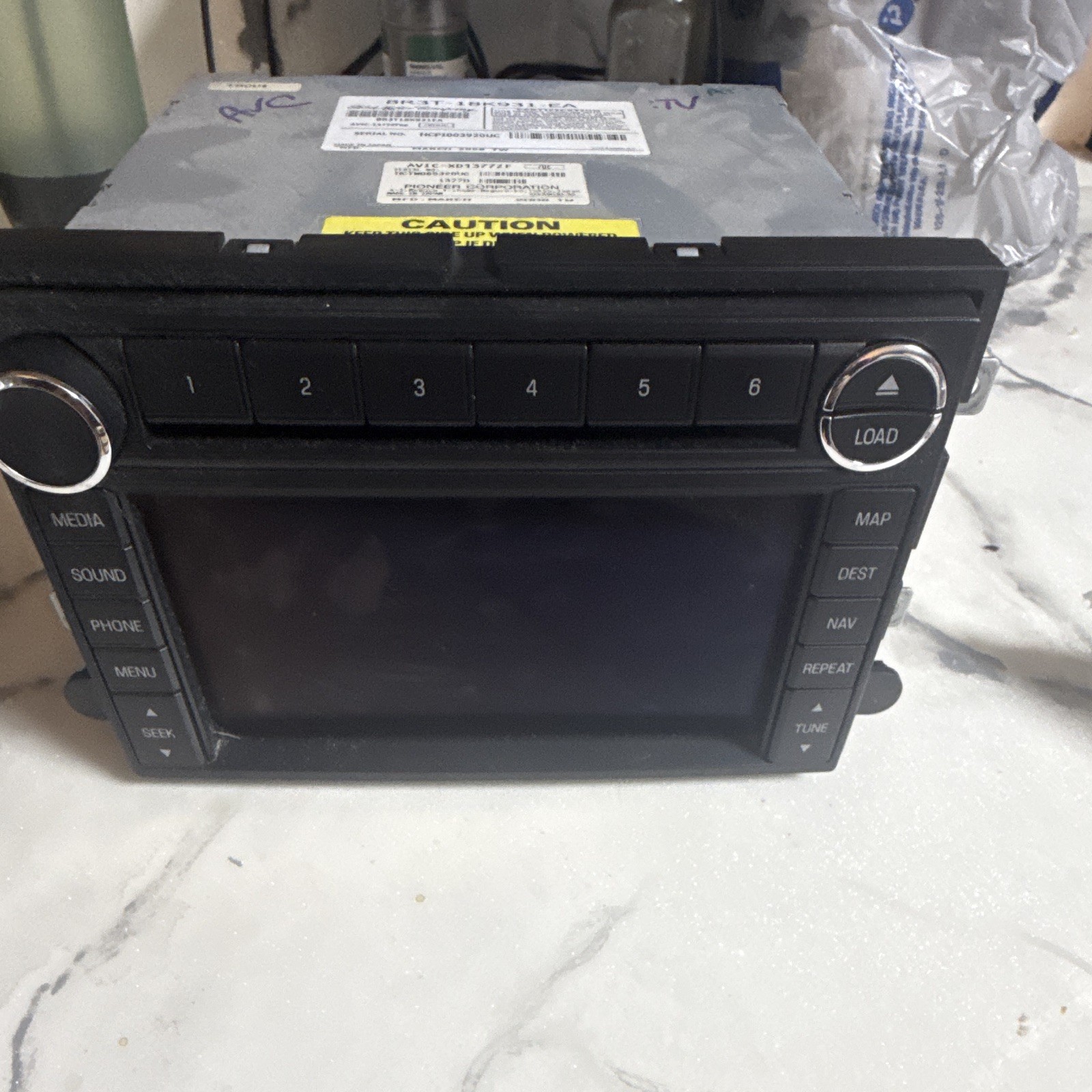 2009 Ford Shelby Gt500 OEM Touchscreen Stereo Head Unit