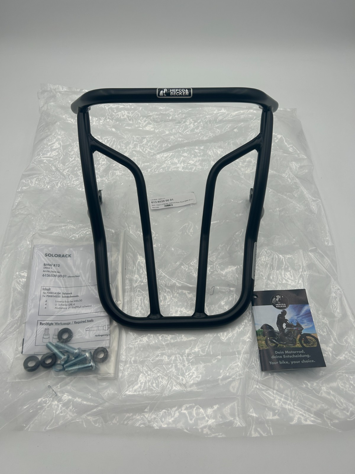 Hepco & Becker Rear Rack for BMW R12 2024