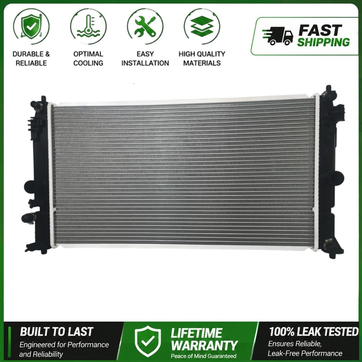 13591 Radiator For 2016 2017 18 19 2020 2021 Toyota Prius Lexus UX250H 2.0L/1.8L