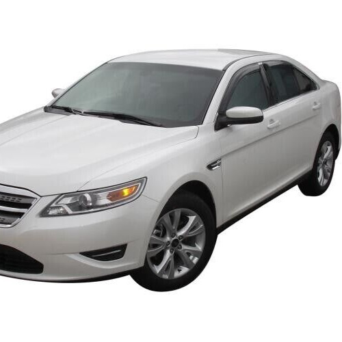 AVS Smoke Rain Guards Vent Visors 3M Tape-On for 2010-2019 Ford Taurus Sedan