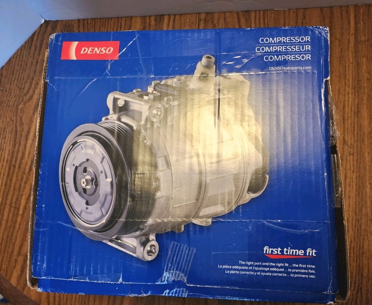 DENSO 471-1543 Compressor w/ Clutch For Select 10-18 BMW Models