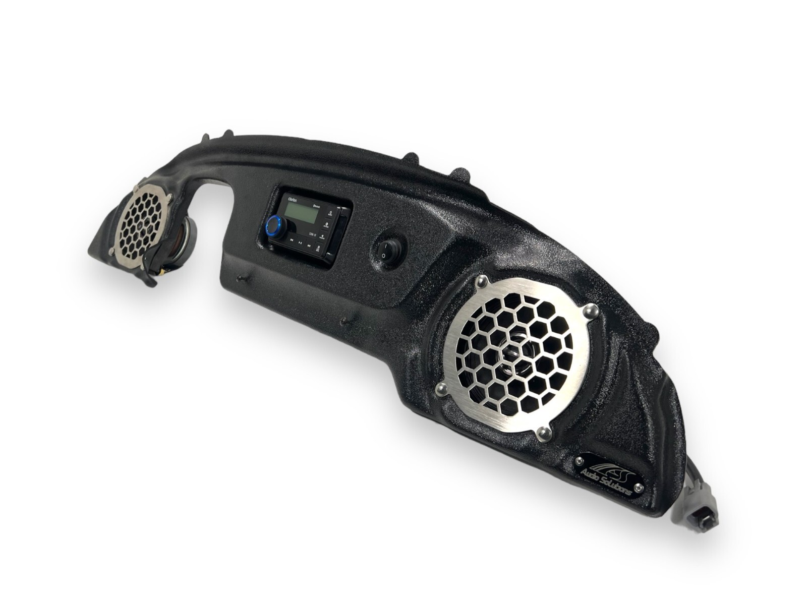 ParTunes loaded Club Car audio dash