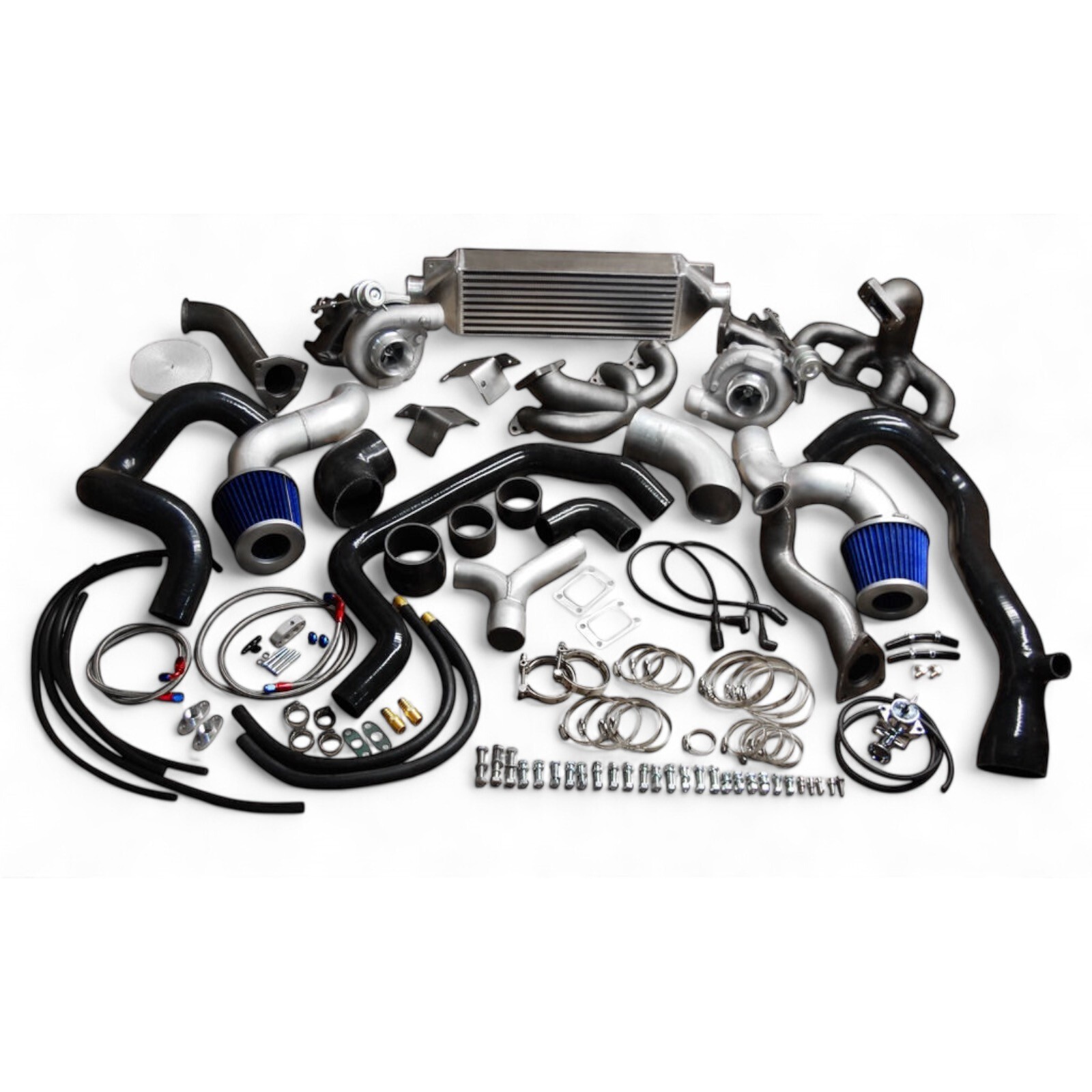 TWIN Turbo Kit 1000HP 99-13 FOR Silverado Sierra Suburban 4.8L 5.3L 6.0L Vortec TWIN Turbo Kit 1000HP 99-13 FOR Silverado Sierra Suburban 4.8L 5.3L 6.0L Vortec